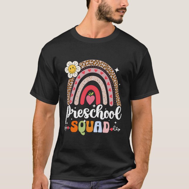 Vorschule Squad Willkommen zurück in die Schule Ra T-Shirt (Vorderseite)