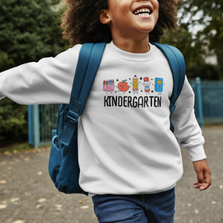 Vorschule Zurück zur Schule Süße Doodle T-Shirt