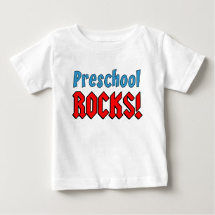 Vorschulfelsen Baby T-shirt