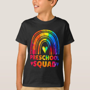 Vorschulgruppe Lehrerinnen Tie Dye zurück zu T-Shirt