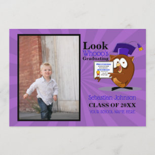 Vorschulkindergarten-Foto-Mitteilung Ankündigung