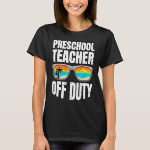 Vorschulkindergartenerzieher außer Dienst Lehrer T-Shirt