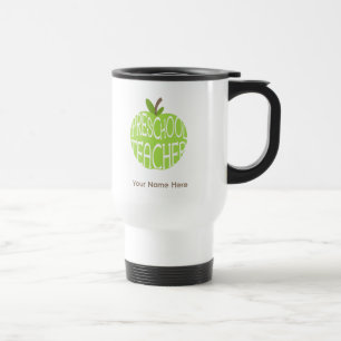 Vorschullehrer-Tasse - grüner Apple Reisebecher