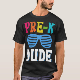 Vorschullehrer und Schüler im Vorschulalter und Ty T-Shirt