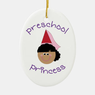 Vorschulprinzessin Keramik Ornament