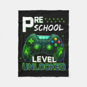 Vorschulstufe freigeschaltet Pre-K-Gamer-Junge ers Fleecedecke