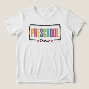 Vorschulteam Crew Tri-Blend Shirt