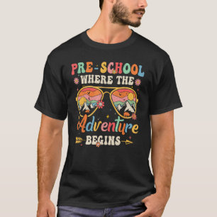 Vorschulzeit, wo das Abenteuer wieder in den Scho T-Shirt