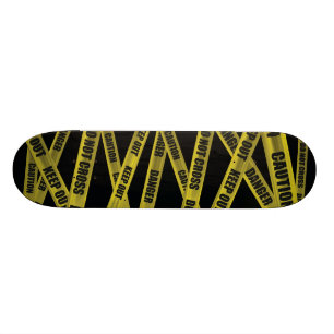 Vorsicht-Band-Skateboard Skateboard