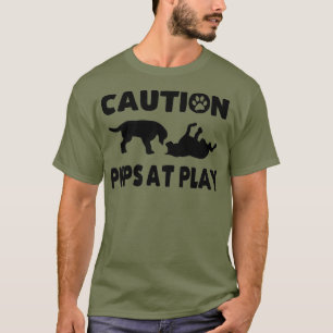 Vorsicht bei Jungtieren beim Spielen Gay Bear LGBT T-Shirt