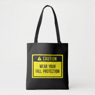 Vorsicht beim Tragen Ihres Fallschutzzeichens Tasche