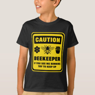 Vorsicht-Bienen-Wächter T-Shirt