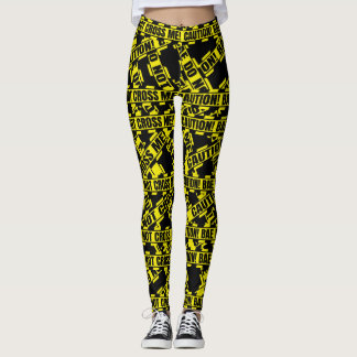 Vorsicht, da ich keine Leggings für das Design von