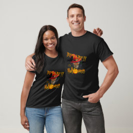 Vorsicht, es ist Halloween-Kriechskull T-Shirt