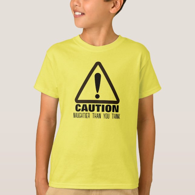 Vorsicht! Funny First Birthday Party Brothers's T-Shirt (Vorderseite)