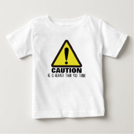 Vorsicht! Funny First Birthday Party Einladung Baby T-shirt