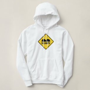 Vorsicht Geschwindigkeit Bumps Funny Traffic Sign Hoodie