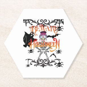 Vorsicht Halloween Untersetzer
