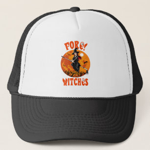 Vorsicht! Hexen Golf Stick Hexenriding Halloween Truckerkappe