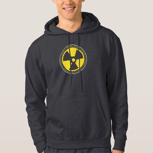 ☢ VORSICHT!! ☢ HOODIE (Vorderseite)