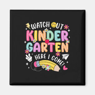 Vorsicht Kindergarten Ich Komme Kinder Zurück Zu Magnet