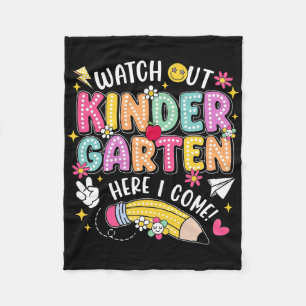 Vorsicht Kindergarten, ich komme zurück zur Schule Fleecedecke
