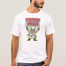 'VORSICHT, kreatives Genie am Arbeitsplatz' T-Shirt
