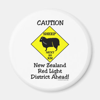 Vorsicht NZ Rotlichtbezirk Magnet
