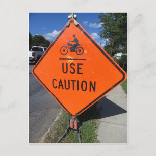 Vorsicht Postkarte