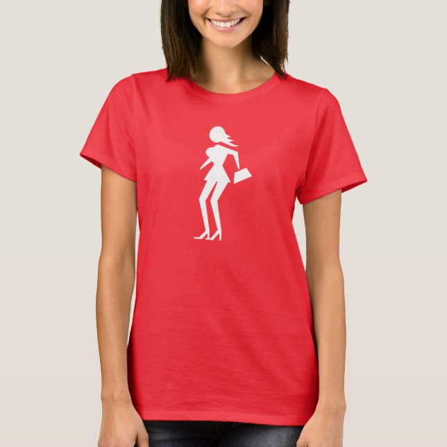 Vorsicht-Prostituiertes (Attenzione T-Shirt (Vorderseite)