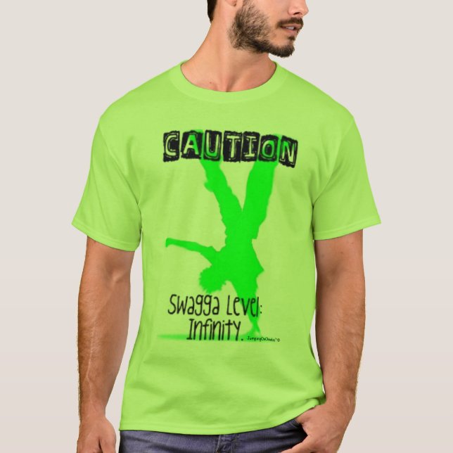 Vorsicht-Shirt-Jillian-Gerechtigkeit T-Shirt (Vorderseite)