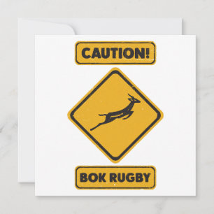 Vorsicht - SpringBoks Crossing Einladung