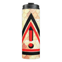 Vorsicht, Symbol Red Color Triangle Form