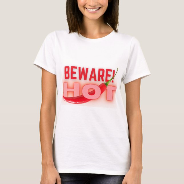 Vorsicht T-Shirt (Vorderseite)