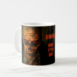 Vorsicht! Trink, wenn du es wagst. Zombie Kaffeetasse