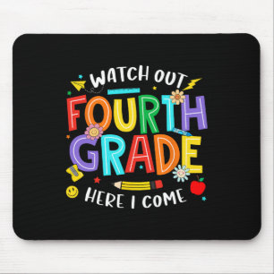 Vorsicht, vierte Klasse, ich komme! 4. Klasse Zurü Mousepad