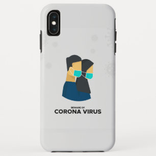 Vorsicht vor dem Fall Coronavirus iPhone Case-Mate iPhone Hülle