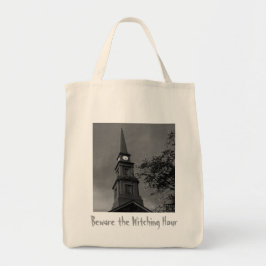 "Vorsicht vor der Witching-Hour-Leinwand"-Tasche Tragetasche