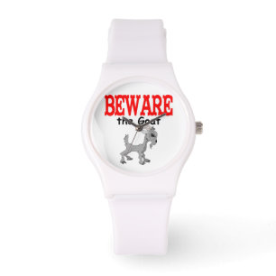 Vorsicht vor der Ziege Armbanduhr