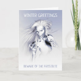 Vorsicht vor Erfrierungen. Eisvampir Karte