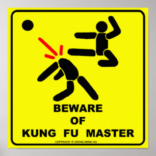 Vorsicht vor Kung Fu Meister Poster