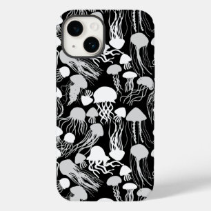 Vorsicht vor Quellyfish.w.b Black BG Case-Mate iPhone 14 Hülle