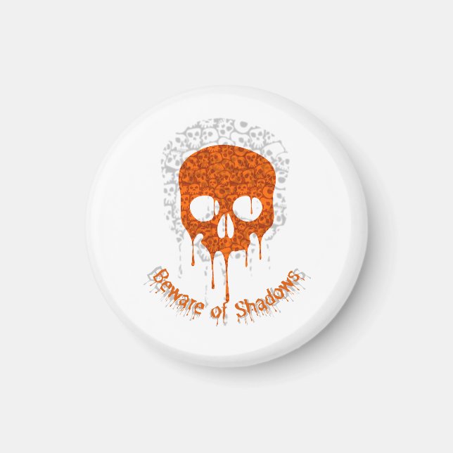 Vorsicht vor Schatten Magnet (Vorne)