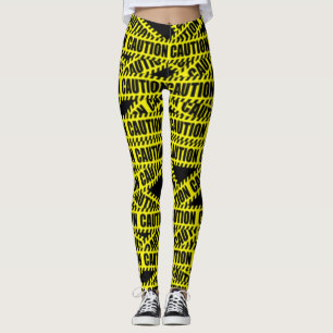 Vorsichtband-Entwurfs-Leggings Leggings