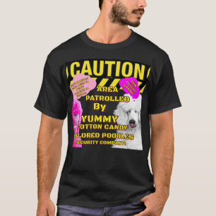 Vorsichtsbereich von Wattebausch-POODLES patrouill T-Shirt