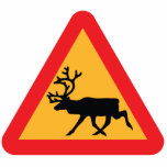 Vorsichtsmaßnahmen für eine schwedische Verkehrske Freistehende Fotoskulptur<br><div class="desc">Schild Rentier / Karibik Warnstraße,  Silhouette für Schwarzwild. Globe Trotters ist auf die Idiosynkratische Bildsprache aus der ganzen Welt spezialisiert. Hier finden Sie einzigartige Grußkarten,  Postkarten,  Poster,  Mousepads und mehr.</div>