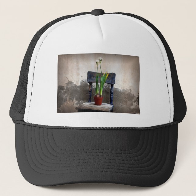 Vorsitz und Blume Truckerkappe (Vorderseite)