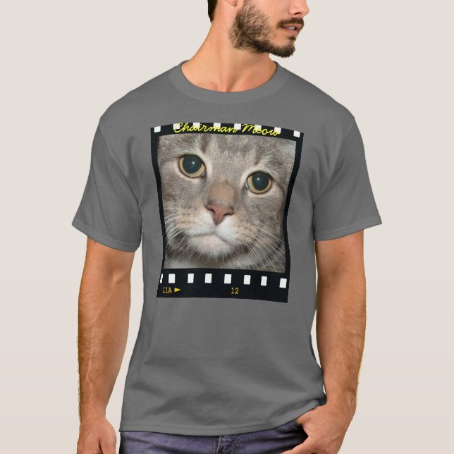 Vorsitzendermeow-T-Shirt T-Shirt (Vorderseite)