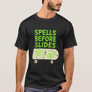 Vorstädtische Hexen-Fußball-Mutter Hexe Okkult Mut T-Shirt