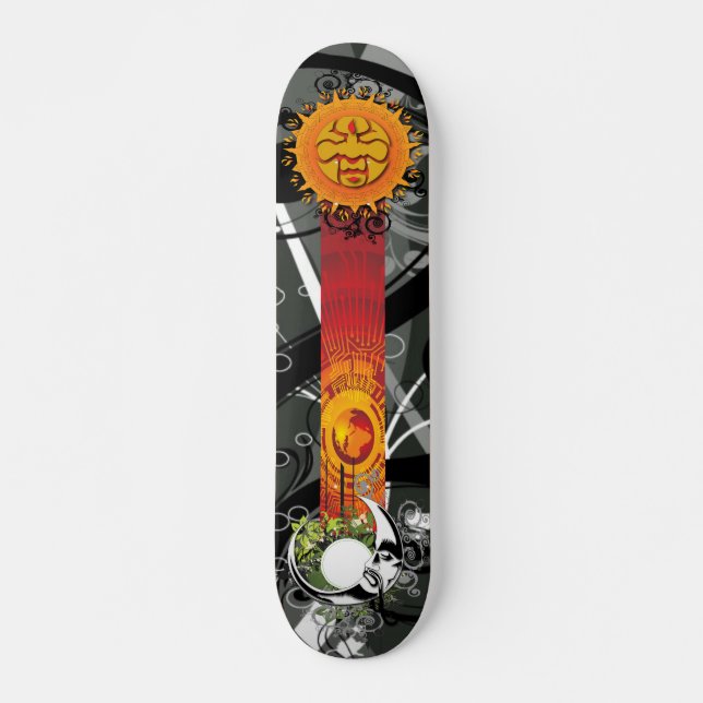 Vorstand auf der ganzen Welt Skateboard (Vorne)